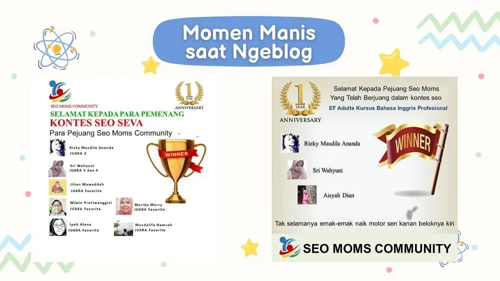 Momen Bahagia saat ngeblog