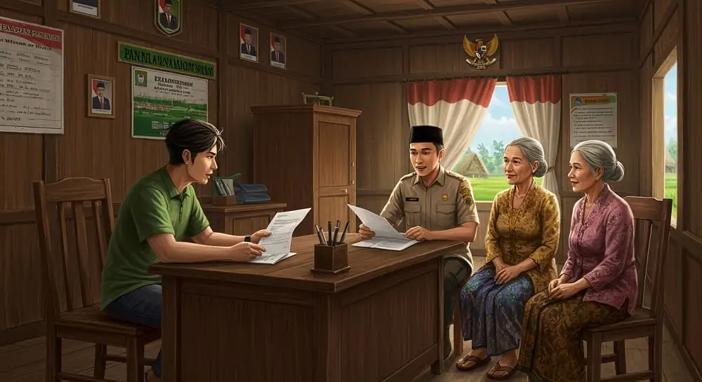 mengurus sertifikat sawah