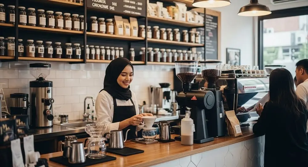 suka kopi dan memilih bisnis kopi