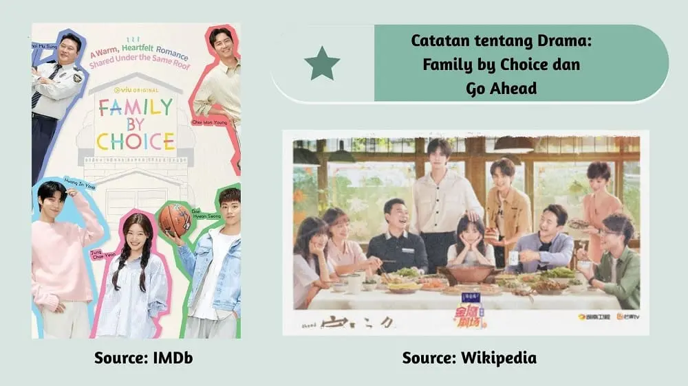 Catatan tentang Family by Choice dan Go Ahead