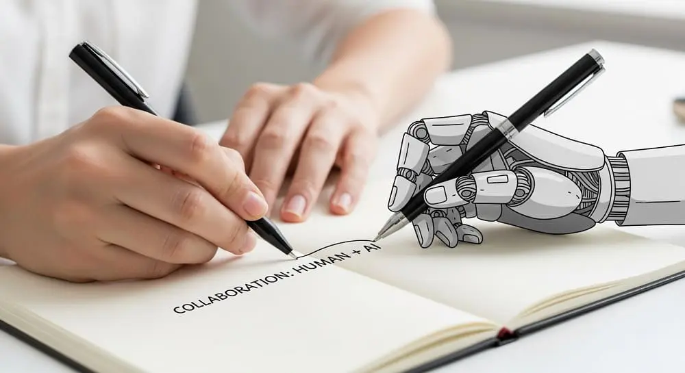 kolaborasi antara human dan AI