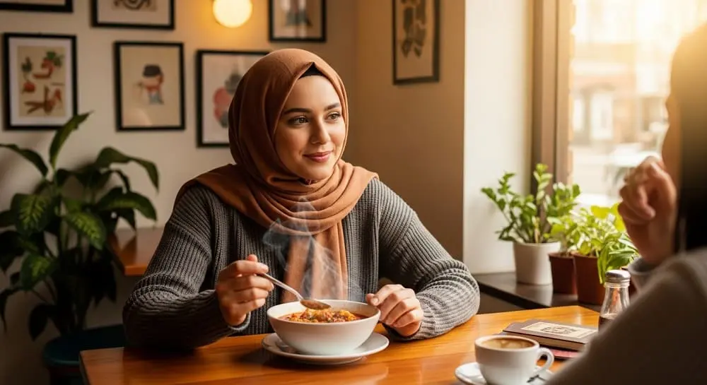 Obrolan ringan bersama teman