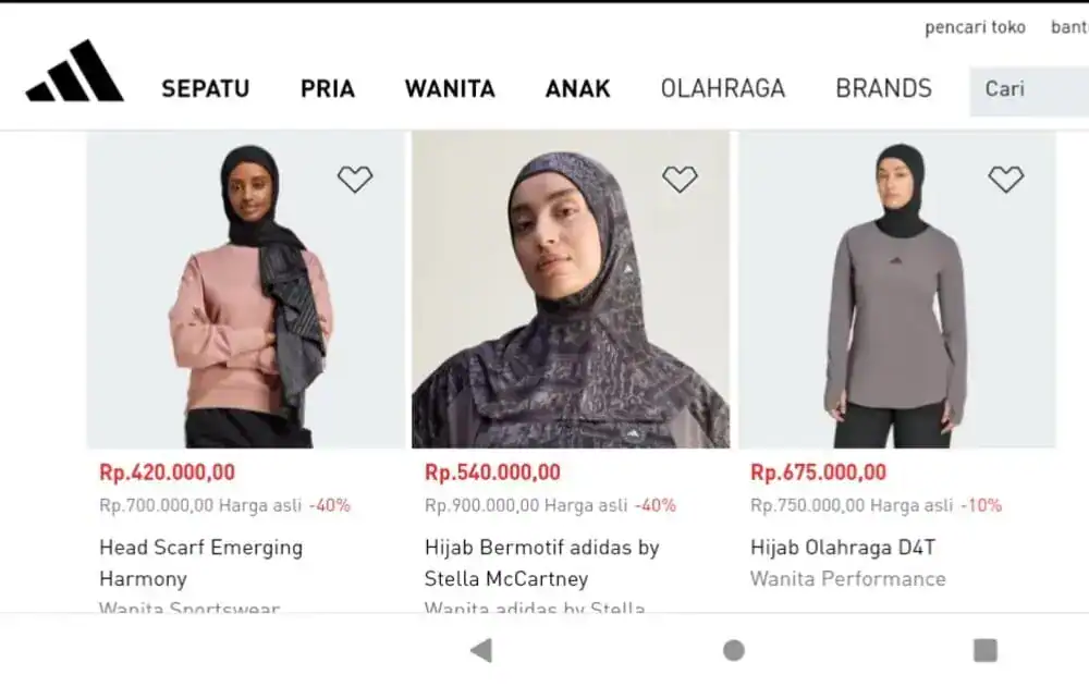 Adidas Hijab