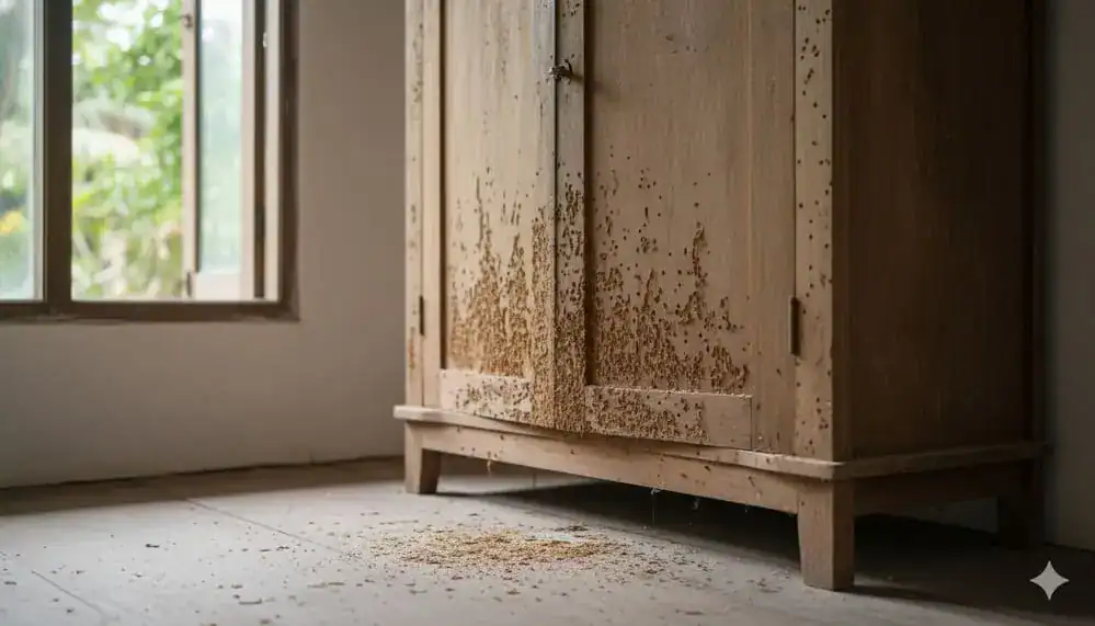 barang di rumah yang jadi favorit rayap