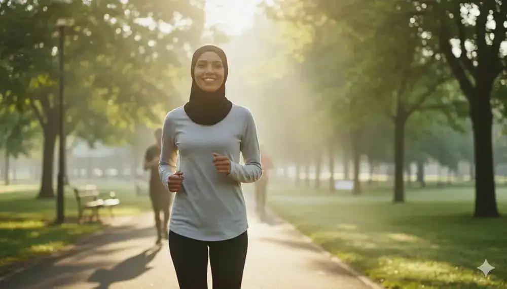 cara memilih outfit olahraga muslimah